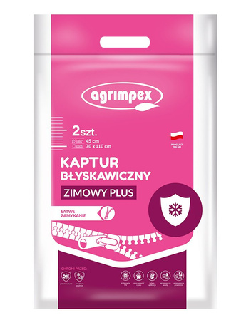 Agrimpex kaptur zimowy 70x110cm 2szt