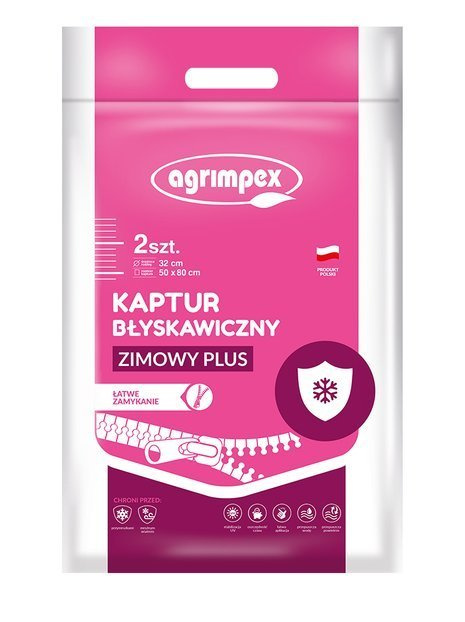 Agrimpex kaptur zimowy 50x80cm 2szt