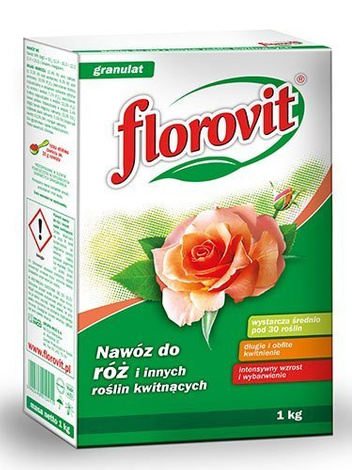 FLOROVIT DO RÓŻ I INNYCH ROŚLIN KWITNĄCYCH 1kg