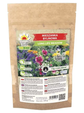 Nasiona mieszanka bylinowa LONG LIFE MEADOW