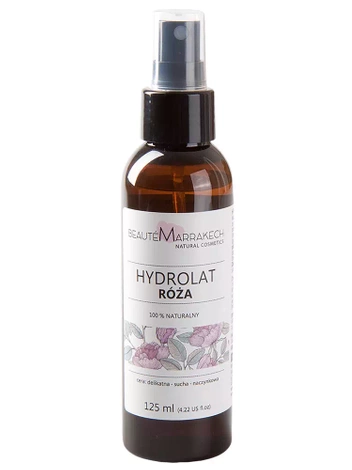 Naturalny Hydrolat z Płatków Róży Damasceńskiej 125 ml