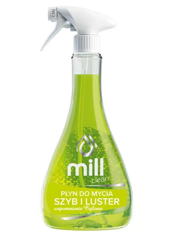 MILL clean płyn do mycia szyb i luster - wspomnienie cejlonu 