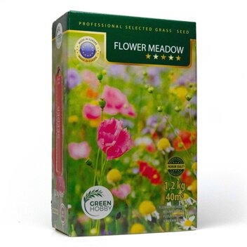 Green Hobby Mieszanka Traw Flower Meadow 1,2 kg